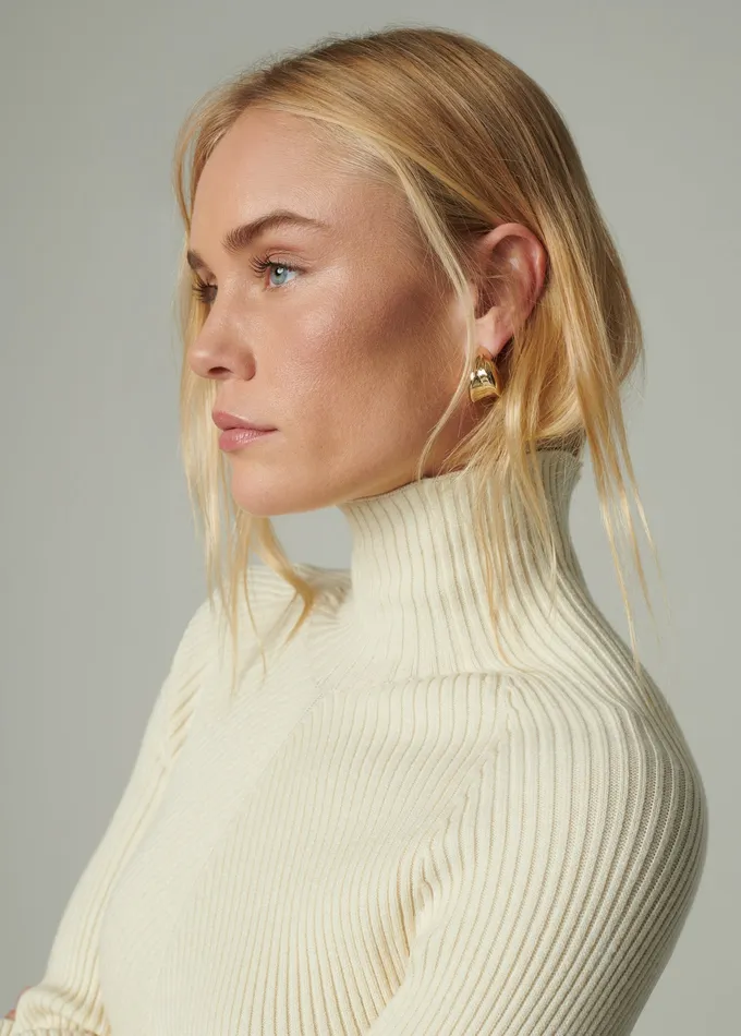 Joe8217s Jeans Tops Women THE PALMER TURTLENECK Milk