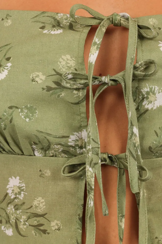Juliette Top Sage Botanica Tops Petal and Pup Women