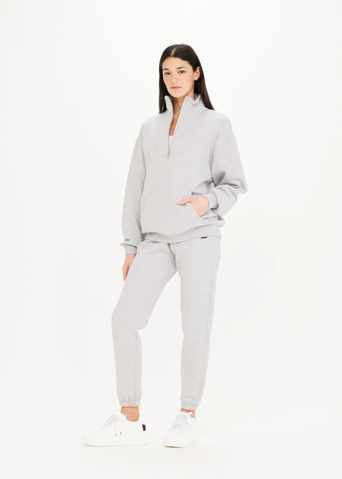 Jumpers THE UPSIDE Women RAQUETTE JEROME HALF ZIP CREW Jumpers THE UPSIDE Women RAQUETTE JEROME HALF ZIP CREW