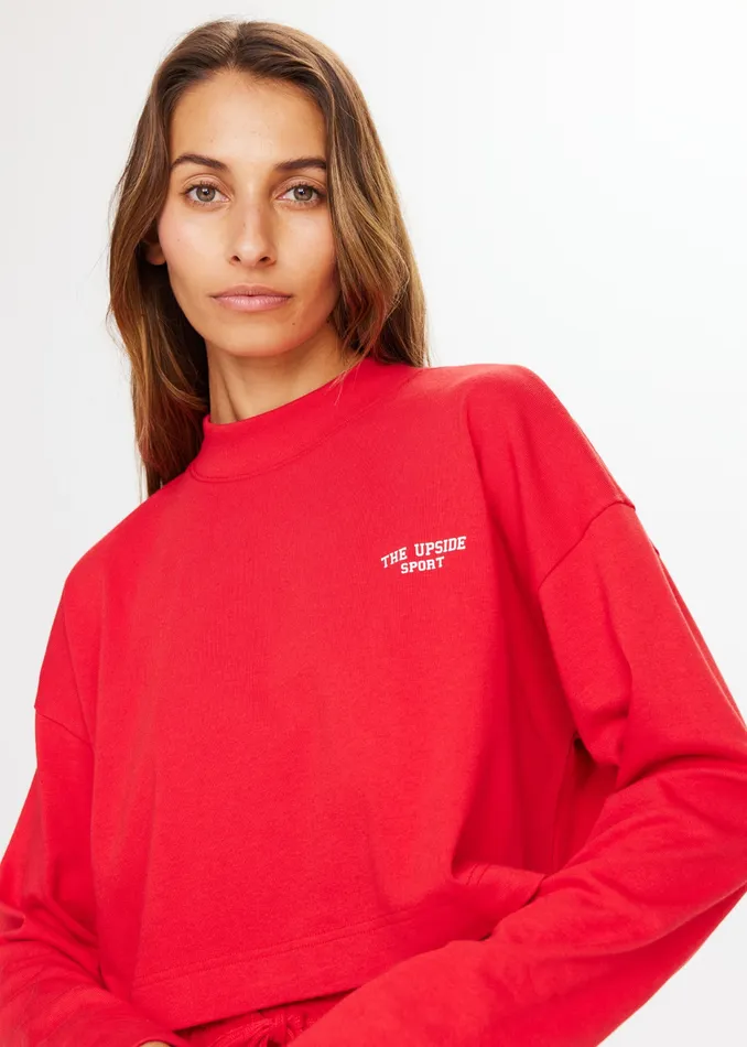 Jumpers Women THE UPSIDE COURTSPORT SABINE TOP Jumpers Women THE UPSIDE COURTSPORT SABINE TOP