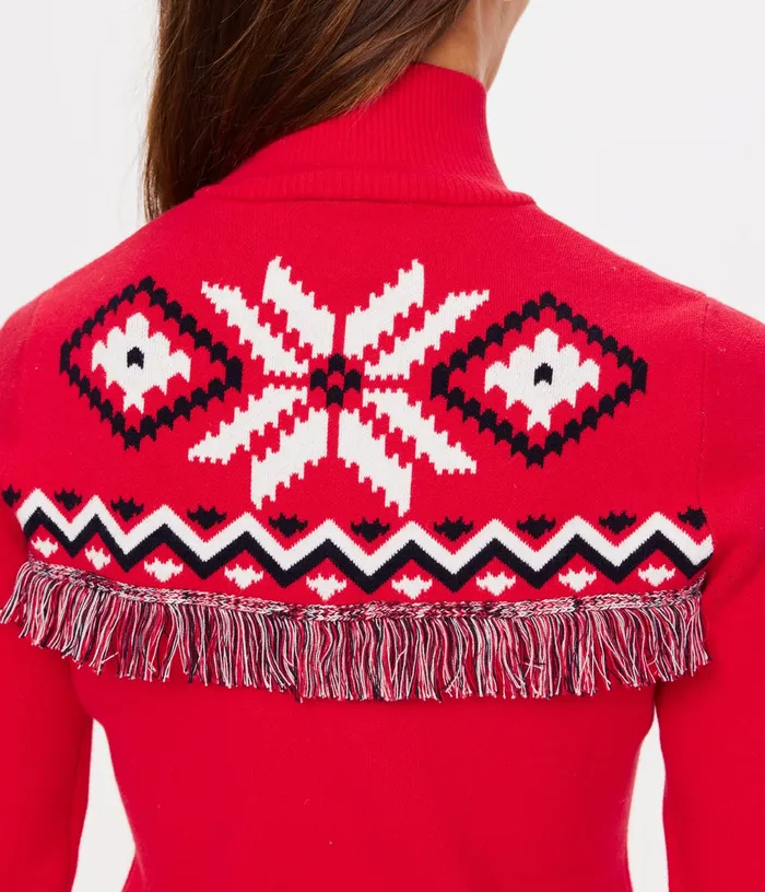 Jumpers Women THE UPSIDE KEYSTONE BLANCHE HALF ZIP