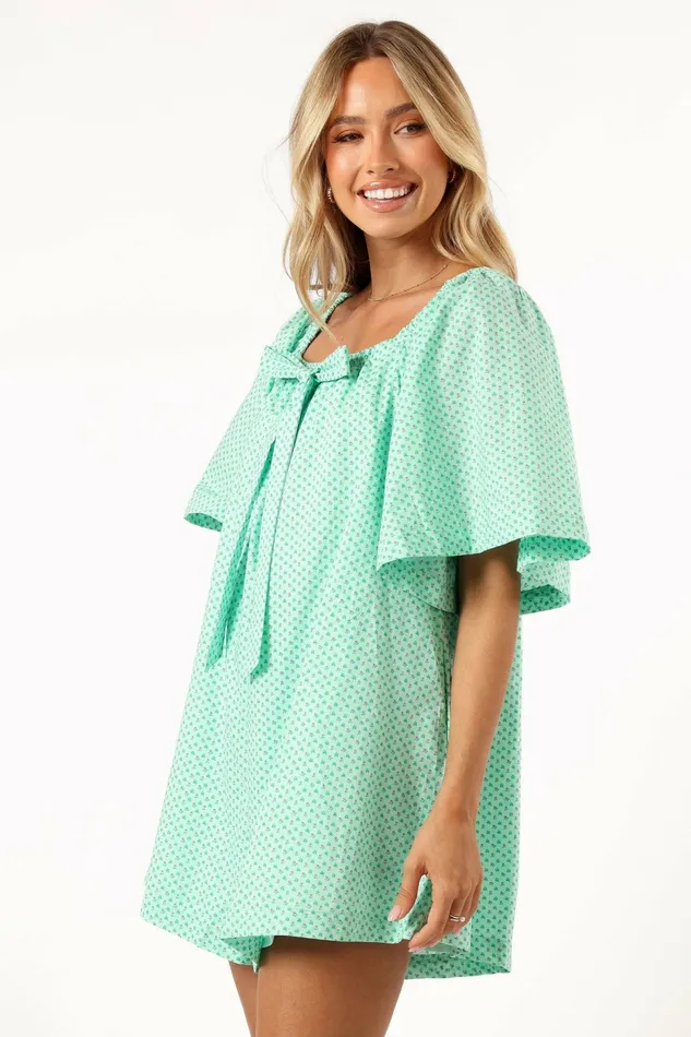 Jumpsuits and Rompers Petal and Pup Women Chelsea Romper Mint Green