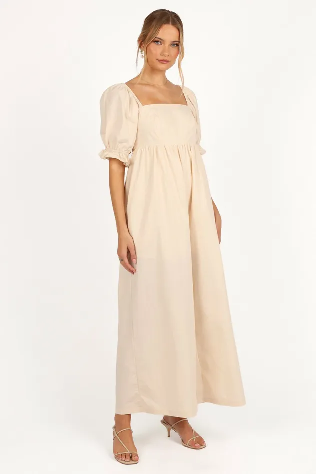 Jumpsuits and Rompers Petal and Pup Women Juliette Jumpsuit Ecru
