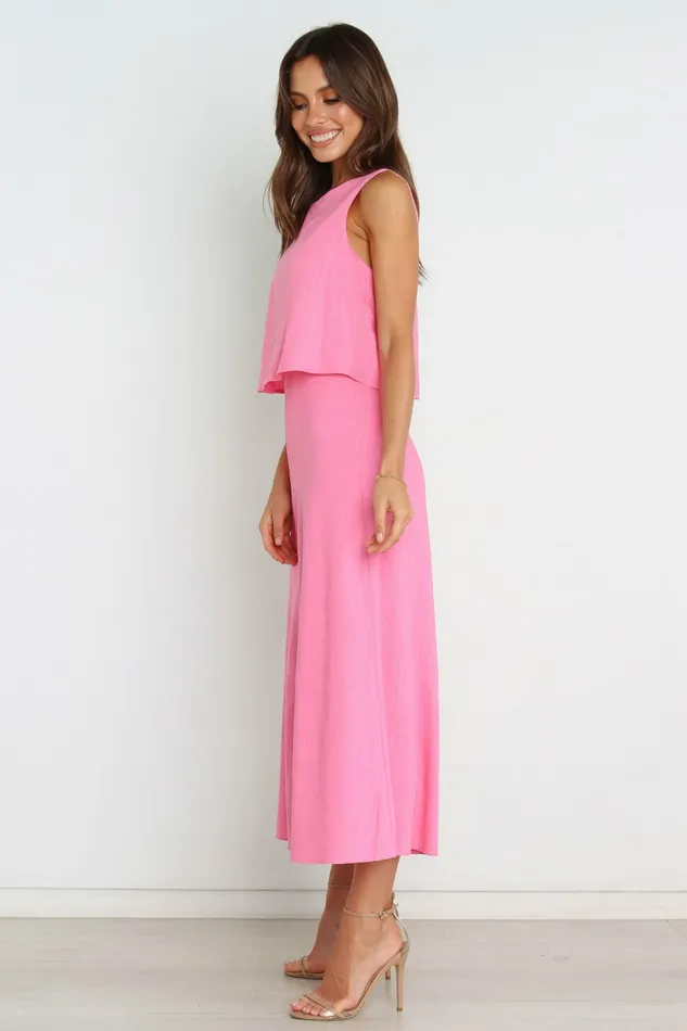 Jumpsuits and Rompers Women Femme Jumpsuit Pink Petal and Pup