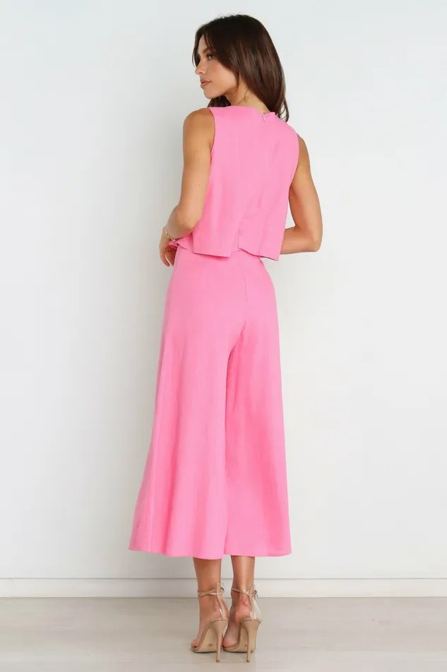 Jumpsuits and Rompers Women Femme Jumpsuit Pink Petal and Pup
