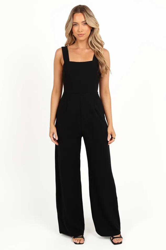 Jumpsuits and Rompers Women Hyatt Jumpsuit Black Petal and Pup