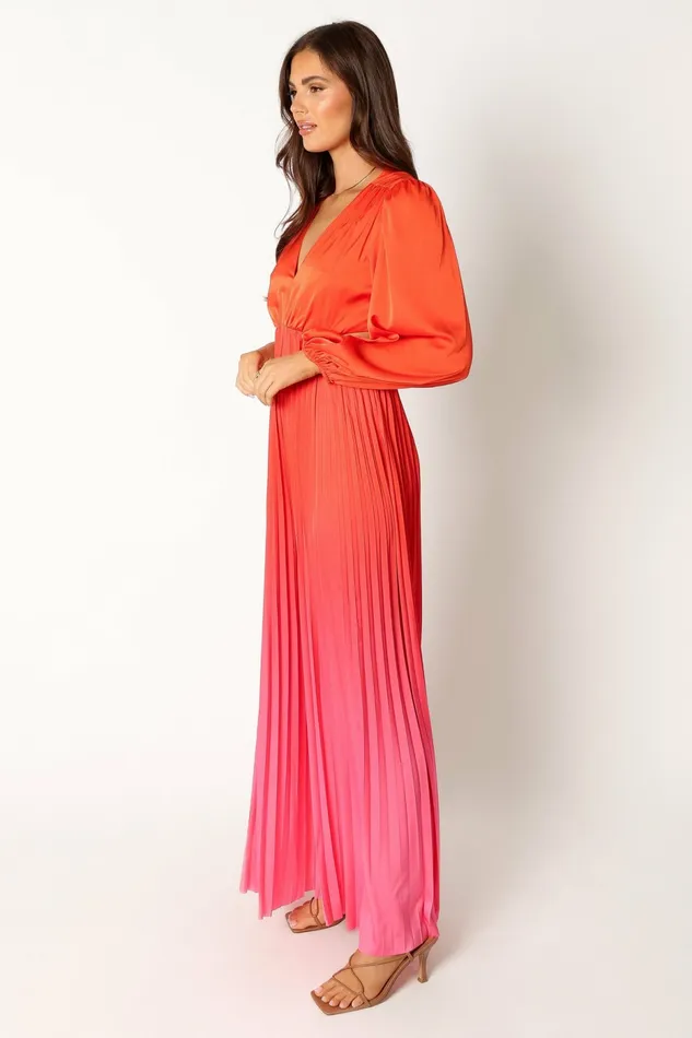 Jumpsuits and Rompers Women Krista Gradient Jumpsuit Red Petal and Pup