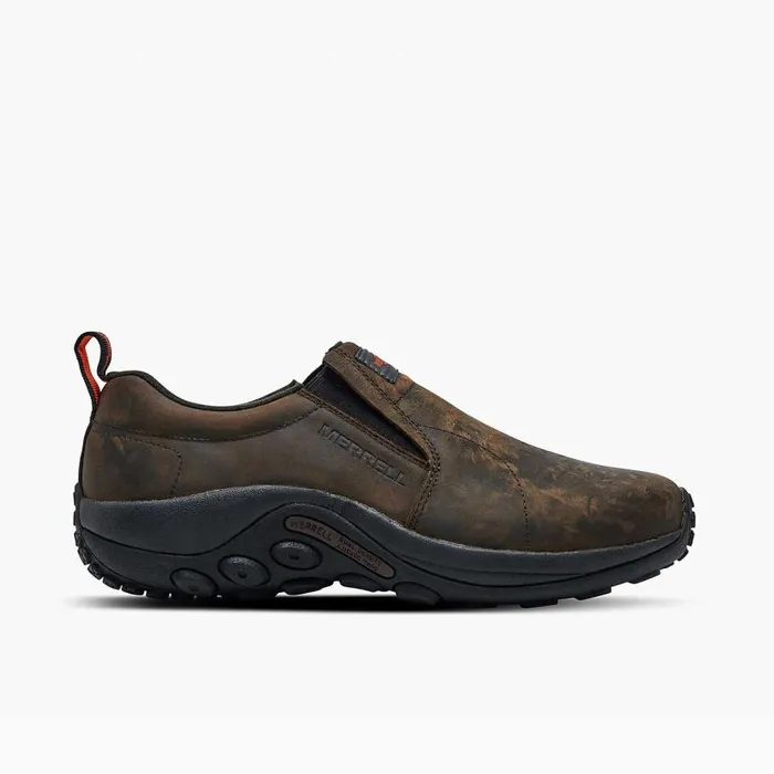 Jungle Moc Leather SR Work Shoe Wide Width Espresso Men Merrell SlipOns