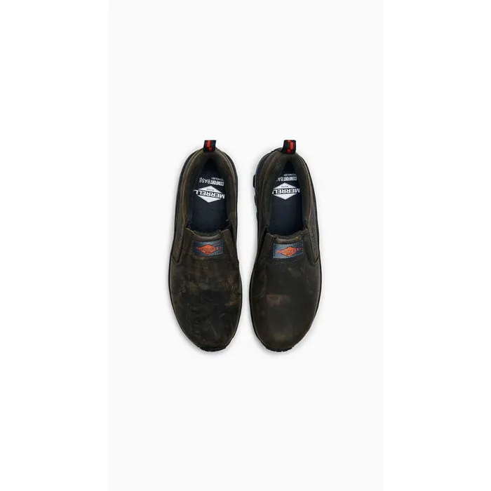 Jungle Moc Leather SR Work Shoe Wide Width Espresso Men Merrell SlipOns Jungle Moc Leather SR Work Shoe Wide Width Espresso Men Merrell SlipOns