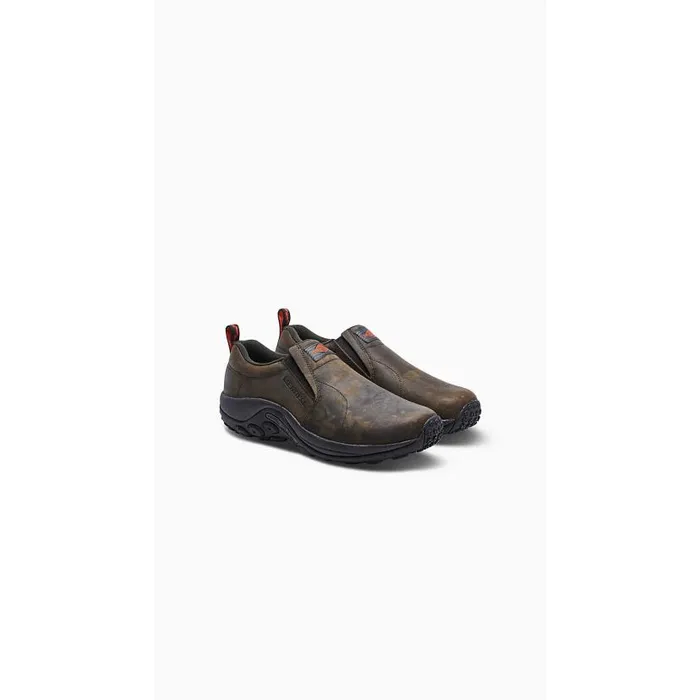 Jungle Moc Leather SR Work Shoe Wide Width Espresso Men Merrell SlipOns Jungle Moc Leather SR Work Shoe Wide Width Espresso Men Merrell SlipOns
