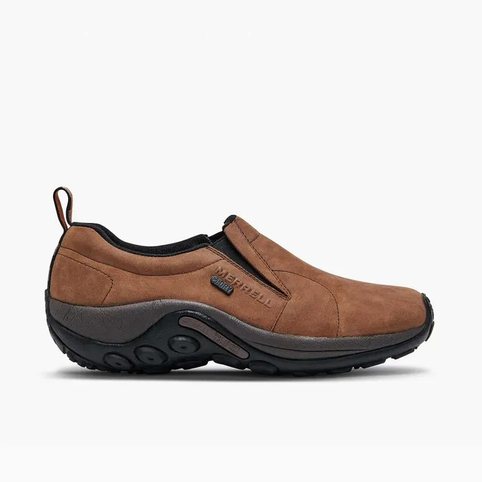 Jungle Moc Nubuck Waterproof Wide Width Brown Men Merrell SlipOns