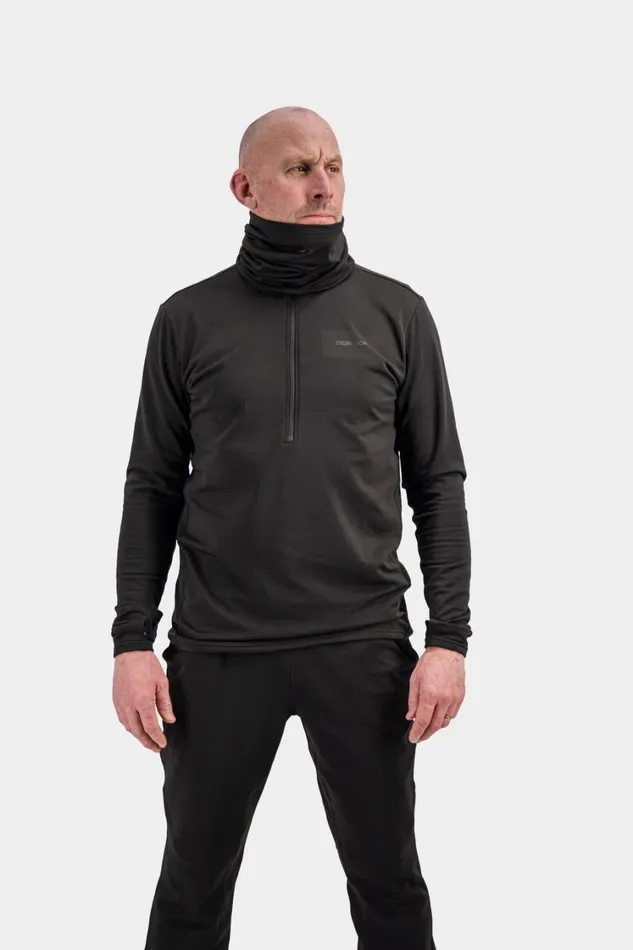 Kalle Men039s Neckwarmer Black WomenMen Didriksons Gloves and Scarves