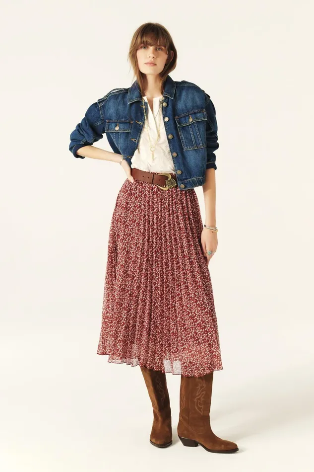 Kamy Skirt Kamy Blue Women Baandsh Skirts and Shorts