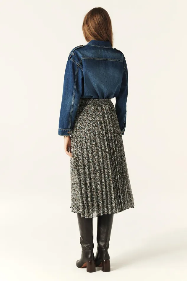 Kamy Skirt Kamy Blue Women Baandsh Skirts and Shorts