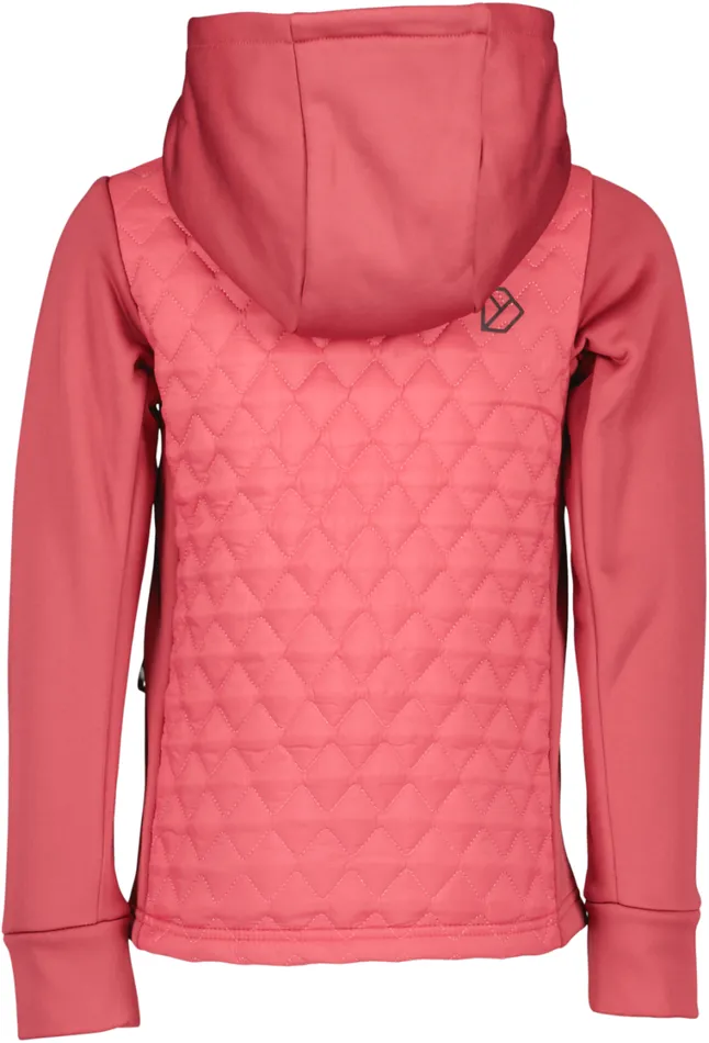 Kapris Kids039 FullZip Garnet Red Kids Didriksons Fleece and Midlayers