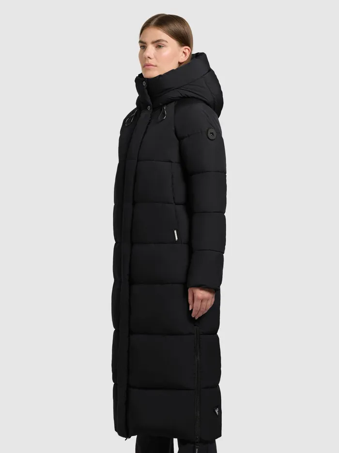 KHUJO Quilted Coats Women Mantel LAMBA Schwarz Schwarz