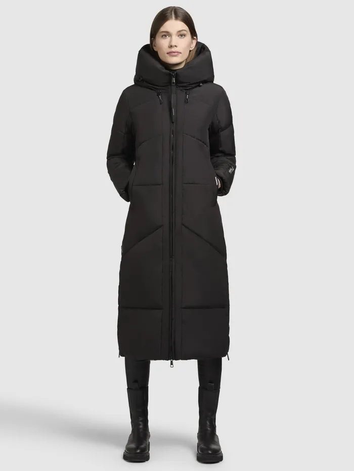 KHUJO Quilted Coats Women Mantel PRAYCE Schwarz Schwarz