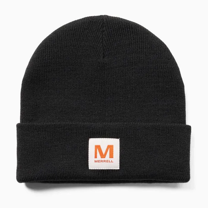 Kid039s Merrell Patch Beanie Black Men Merrell Hats