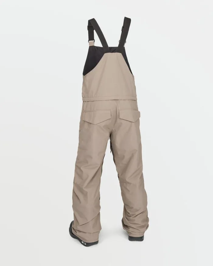 Kids Barkley Insulated Bib Overalls 8211 Chestnut Brown Kids Volcom Pants