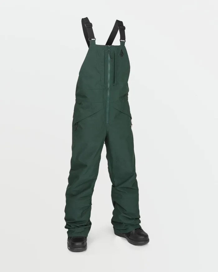 Kids Barkley Insulated Bib Overalls 8211 Scarab Kids Volcom Pants