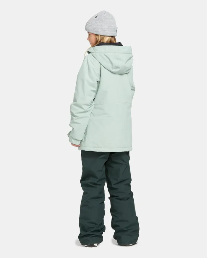 Kids Barkley Insulated Bib Overalls 8211 Scarab Kids Volcom Pants