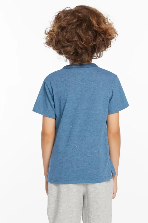 Kids Chaser Brand Boys Boys Niagara Short Sleeve Henley