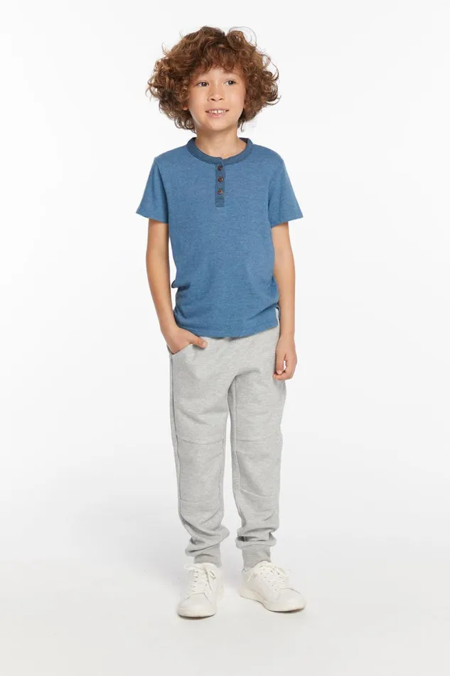 Kids Chaser Brand Boys Boys Niagara Short Sleeve Henley