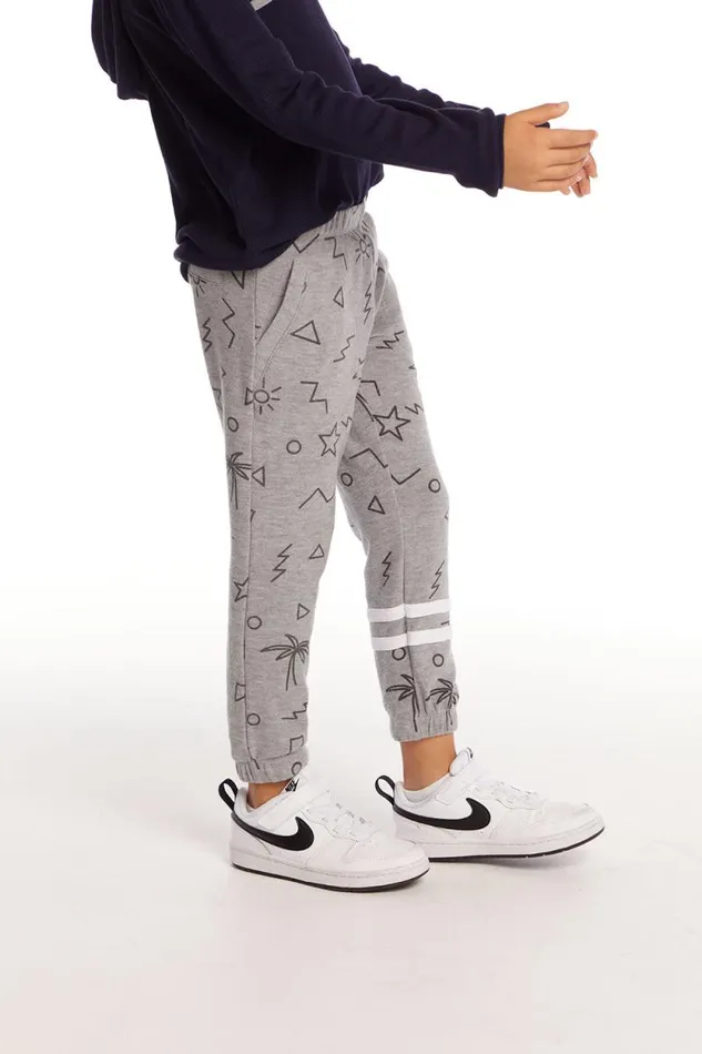 Kids Chaser Brand Boys Geo Palms Boys Pant
