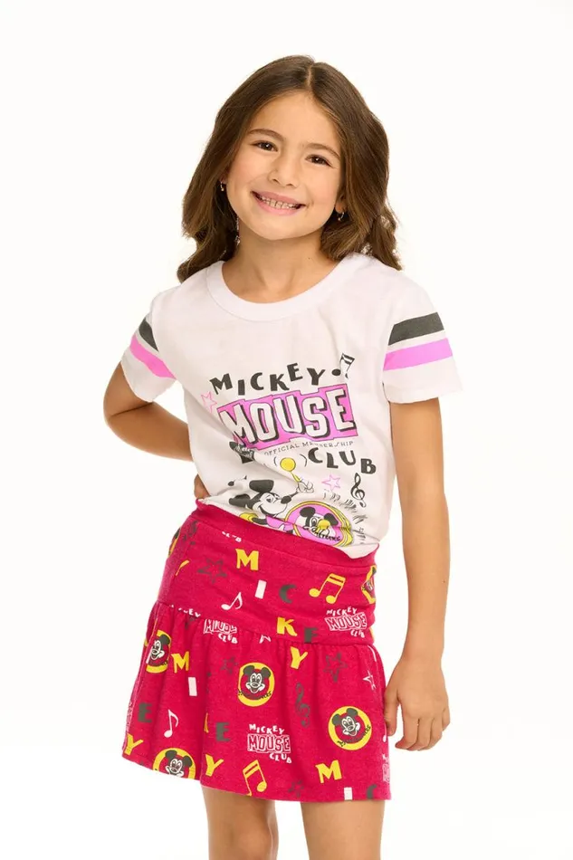 Kids Chaser Brand Girls Disney 100 8211 Mickey Mouse Club Skort