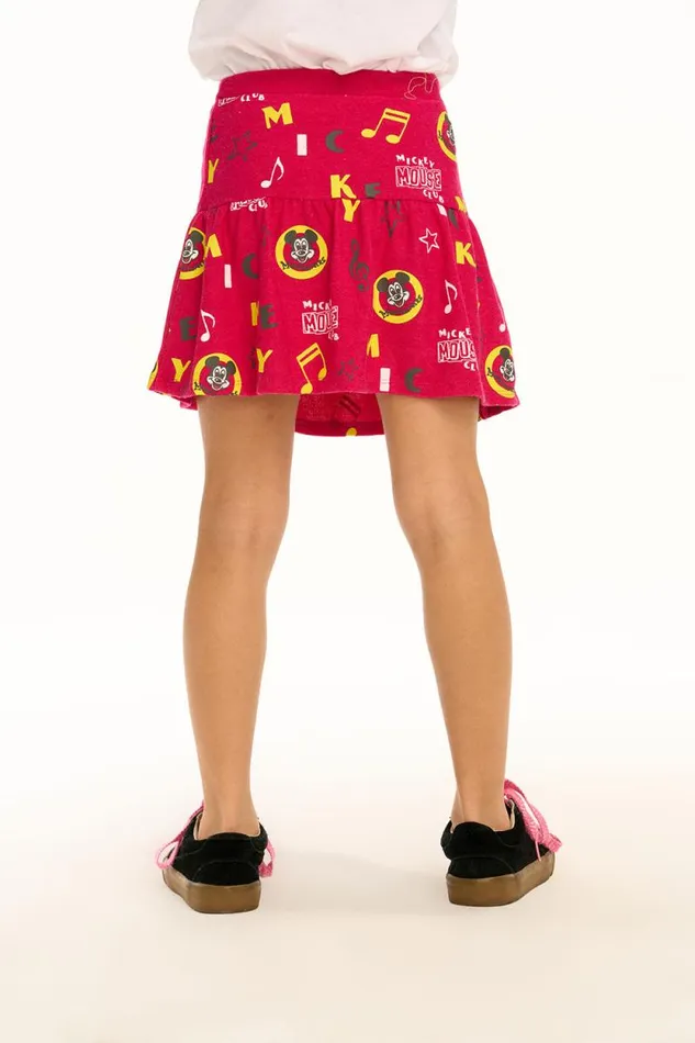 Kids Chaser Brand Girls Disney 100 8211 Mickey Mouse Club Skort