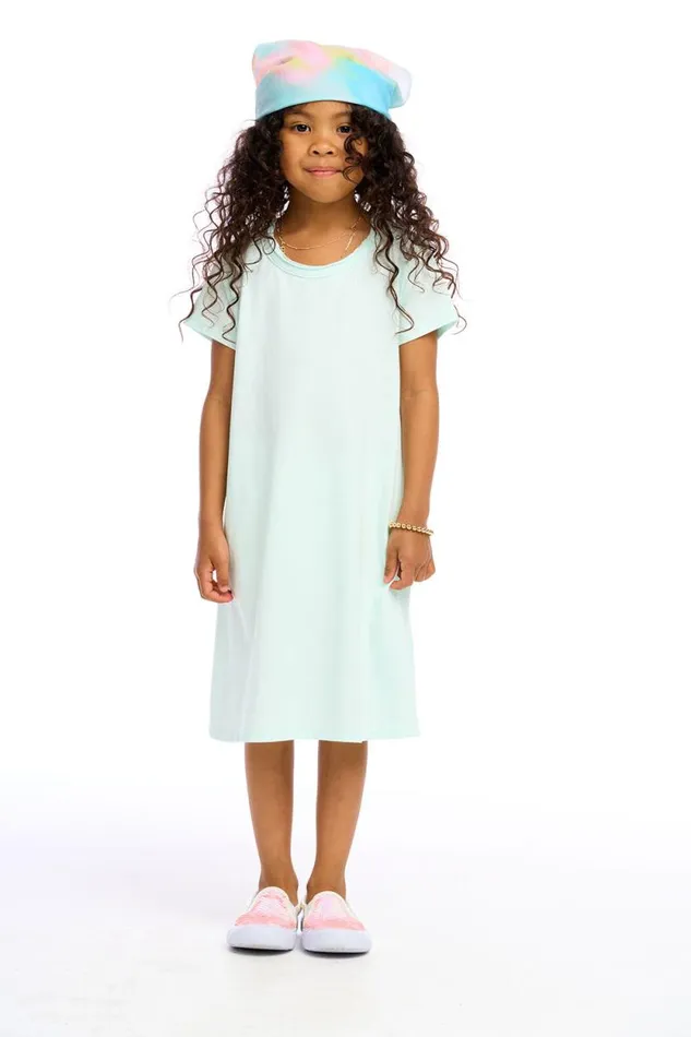 Kids Chaser Brand Girls Girls Cotton Jersey Short Sleeve Shirt Dress