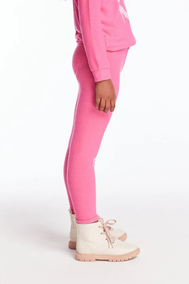 Kids Chaser Brand Girls Graffiti Heart Girls Pants