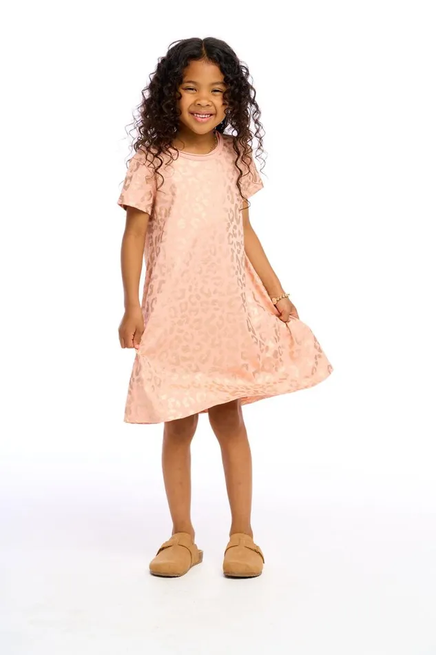 Kids Chaser Brand Girls Leopard Foil
