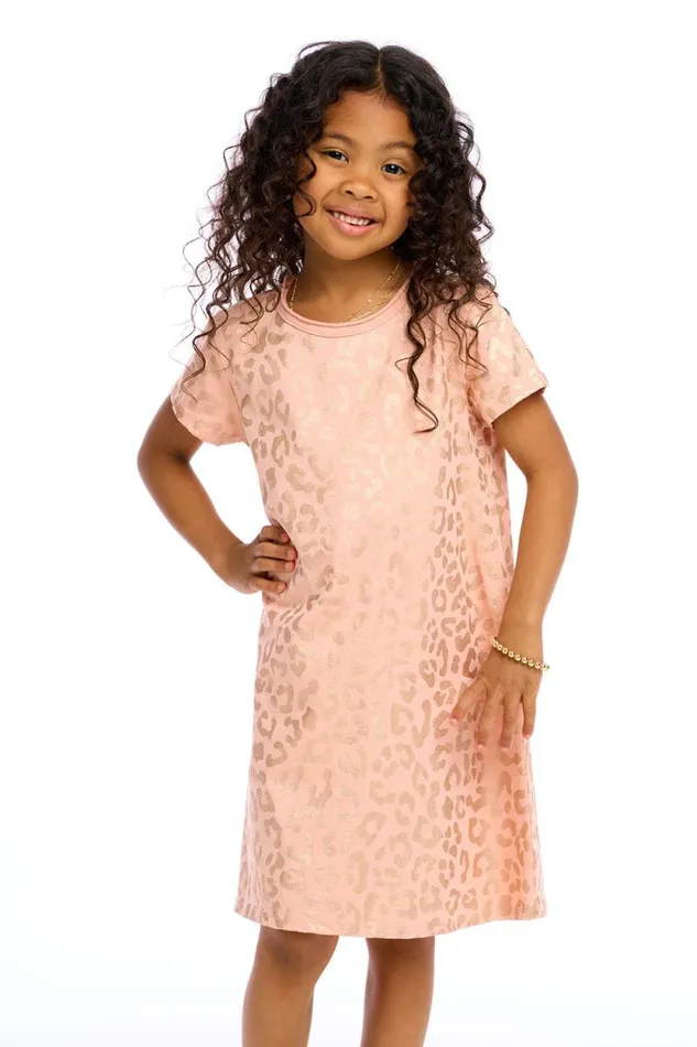Kids Chaser Brand Girls Leopard Foil