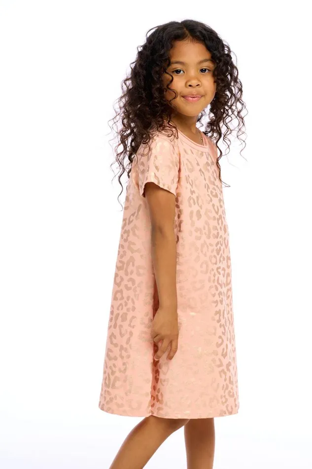 Kids Chaser Brand Girls Leopard Foil