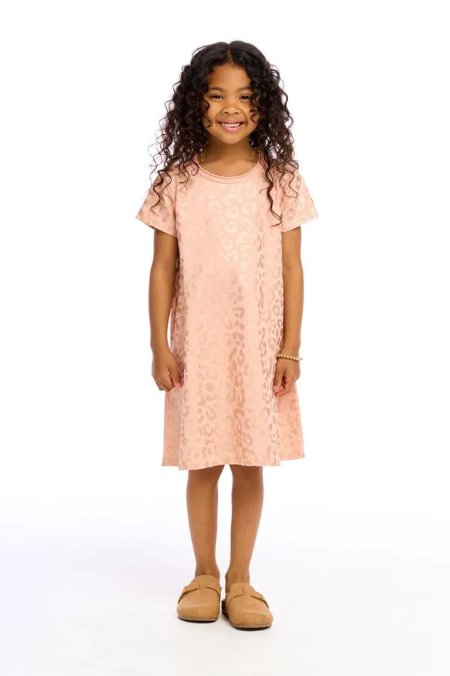 Kids Chaser Brand Girls Leopard Foil