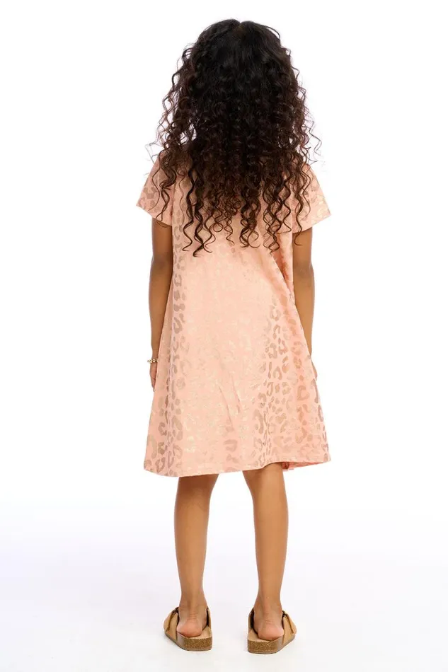 Kids Chaser Brand Girls Leopard Foil