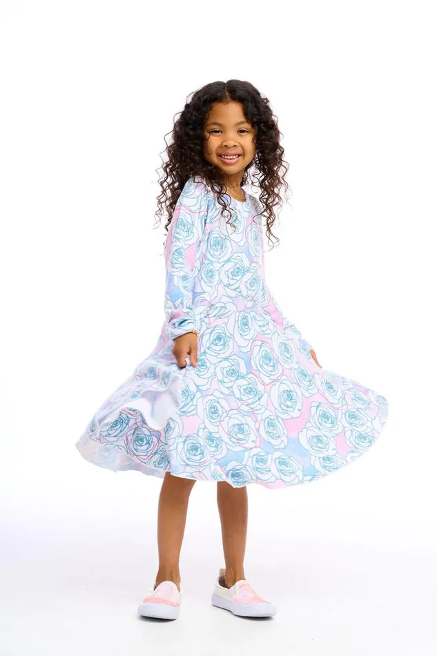 Kids Chaser Brand Girls Rose Tie Dye