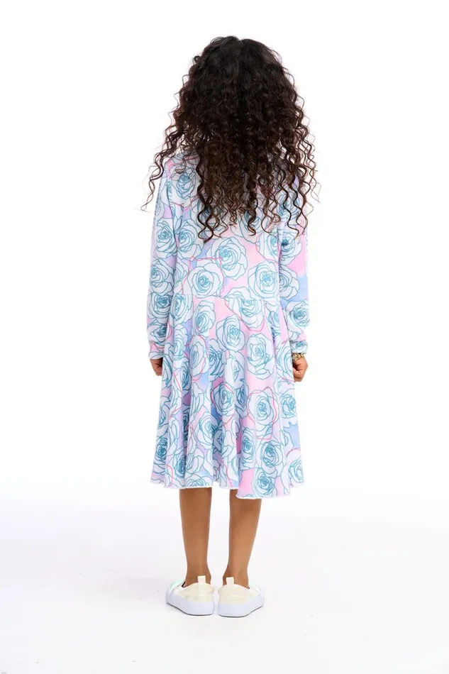 Kids Chaser Brand Girls Rose Tie Dye