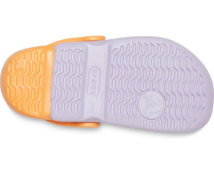 Kids Electro Clog LavenderCantaloupe Clogs Crocs GirlsBoys