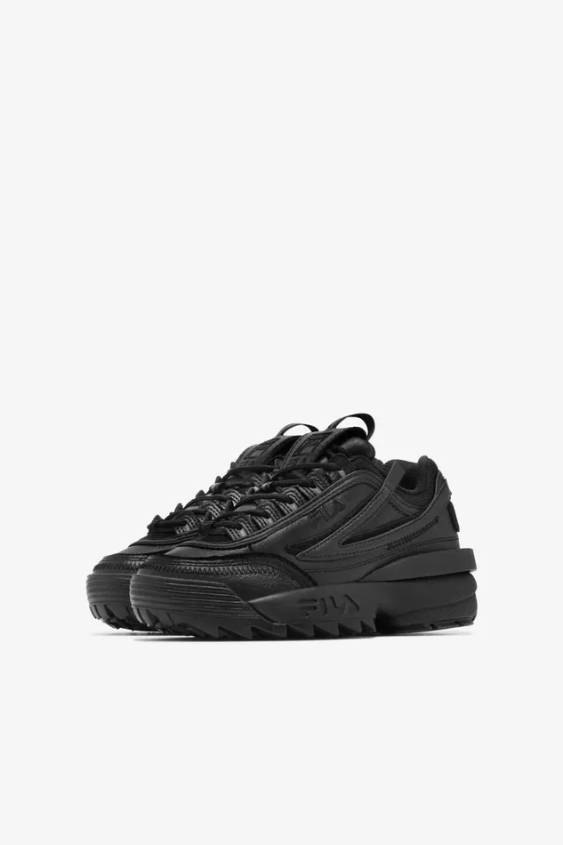 Kids Fila Big Kids 357 Big Distruptor 2 Exp Black Black Black