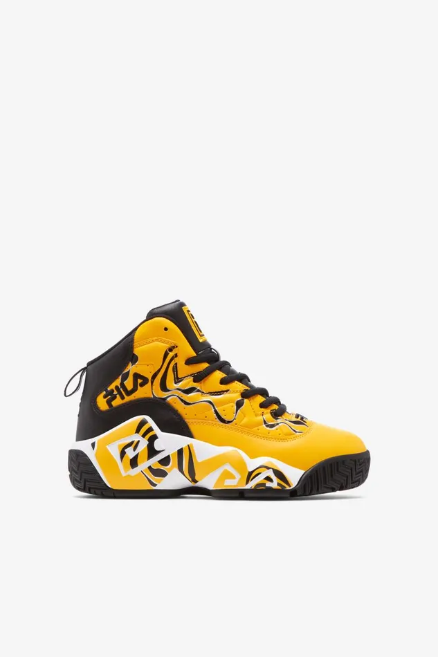Kids Fila MB Big Mb Gold Fusion Black White