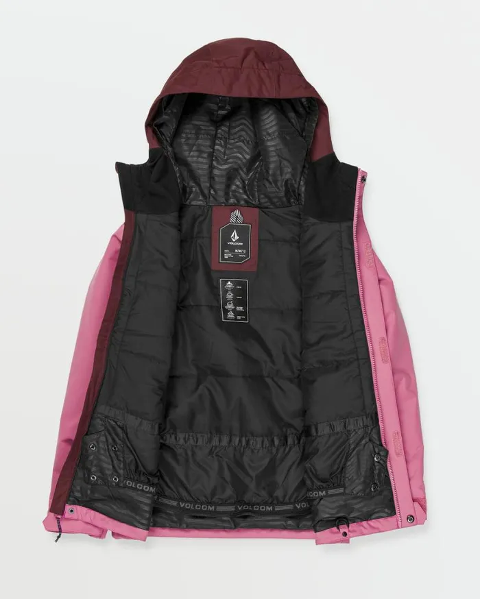 Kids Stone91 Insulated Jacket 8211 Blurred Violet Kids Volcom Jackets