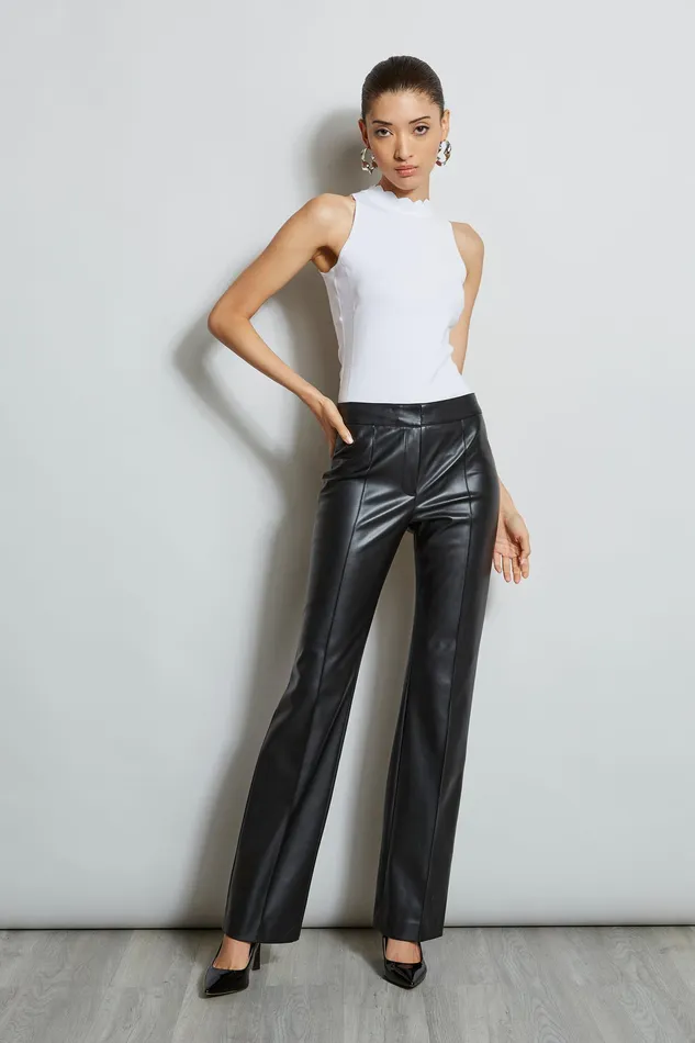 Knits and Sweaters Women Elie Tahari Scallop Halter Knit WHITE