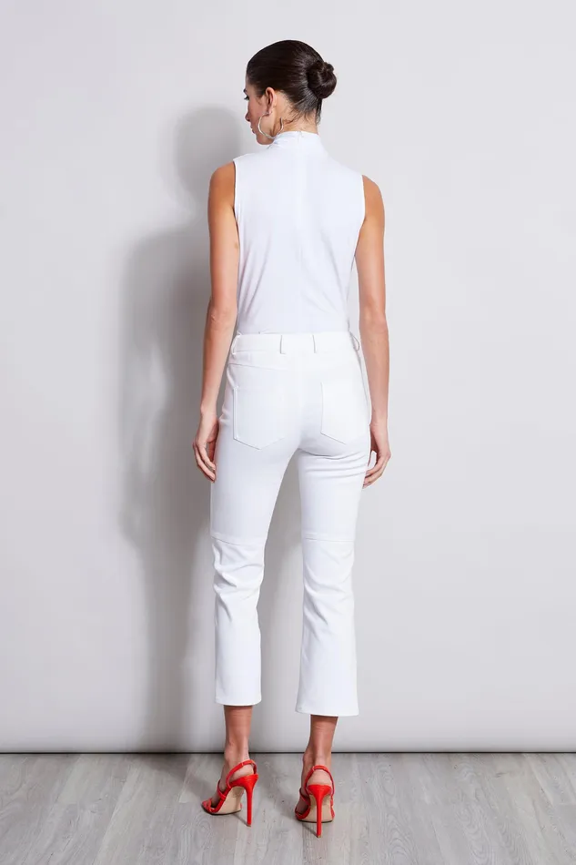 Knits and Sweaters Women Elie Tahari Sleeveless Mock Twist Knit WHITE