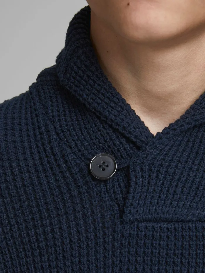Knitwear JACK and JONES Junior BOYS KNITTED JUMPER Blue Sky Captain Popular