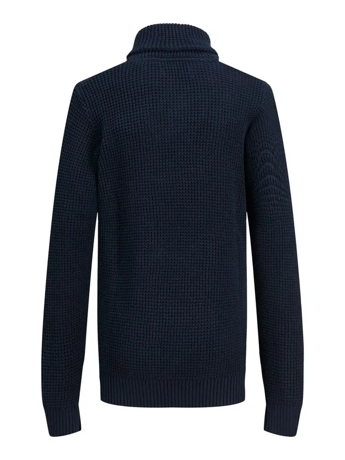 Knitwear JACK and JONES Junior BOYS KNITTED JUMPER Blue Sky Captain Popular