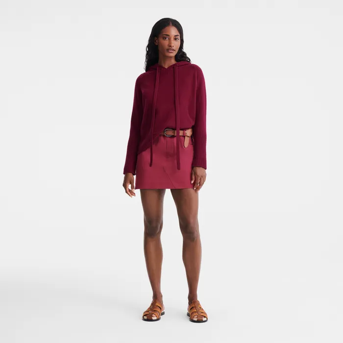 KnitwearTops and Blouses Women Hoodie jumper Beetroot Longchamp
