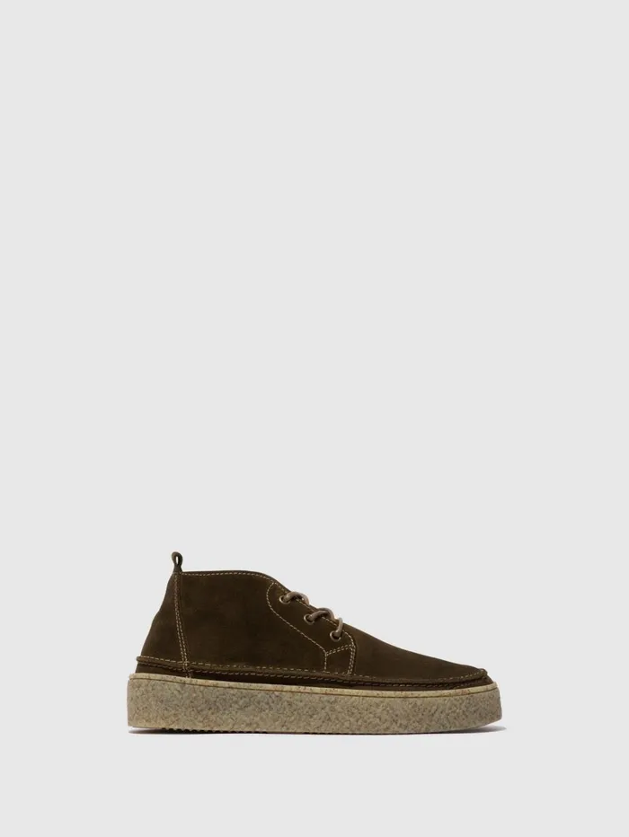 Laceup Ankle Boots ROLY518FLY SLUDGE Men Fly London Ankle Boots
