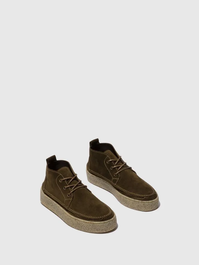 Laceup Ankle Boots ROLY518FLY SLUDGE Men Fly London Ankle Boots